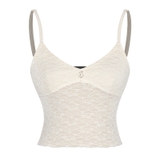 SISTERS Set áo váy hai dây phối ren Iris