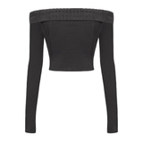 SISTERS Set áo váy phối gân len Rachel