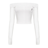 SISTERS Set áo váy phối gân len Rachel