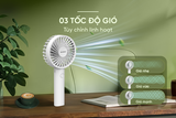 Quạt sạc mini cầm tay Sunhouse SHD7109
