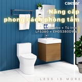 Bộ Lavabo tủ Caesar LF5380 + EH05380DWV