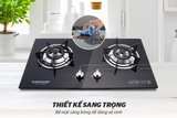 Bếp gas âm kính Sunhouse SHB5546MT