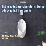 Bồn tiểu nam Caesar U0211 treo tường
