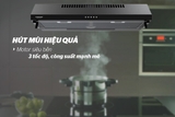 Máy hút mùi kính thẳng Sunhouse SHB6118B