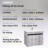 Bộ Lavabo tủ Caesar LF5026 + EH05026ASV