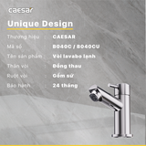 Vòi lavabo chậu rửa mặt Caesar B040C nước lạnh