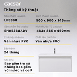 Bộ Lavabo tủ Caesar LF5368 + EH05368AD