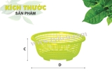 Rổ 310 dẻo nhựa Tý Liên No.0301