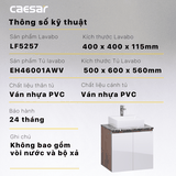 Bộ Lavabo tủ Caesar LF5257 + EH05257AWV