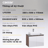 Lavabo tủ Caesar LF5259 + EH05259AWV