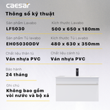 Bộ Lavabo tủ Caesar LF5030 + EH05030DDV