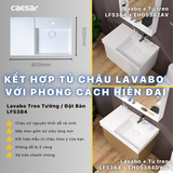 Bộ Lavabo tủ Caesar LF5384 + EH05384DWV