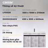 Bộ Lavabo tủ Caesar LF5028 + EH05028ASV