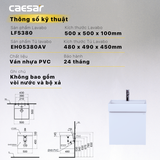 Bộ Lavabo tủ Caesar LF5380 + EH05380AV