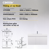 Bộ Lavabo tủ Caesar LF5386 + EH05386AV