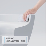 Bồn cầu 2 khối INAX AC-602VN xả nhấn Aqua Ceramic (AC602VN)