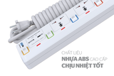 Ổ cắm điện Sunhouse SHE-OC2-3RU