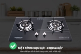 Bếp gas âm kính Sunhouse SHB5546MT