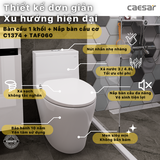 Bồn cầu 1 khối Caesar CD1374 nắp rửa cơ TAF060