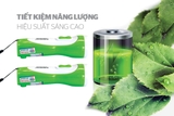 Đèn pin tay cầm Sunhouse SHE-4051 cỡ nhỏ, trắng xanh lá