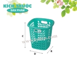 Sọt Cao Nhỏ (loại 2) nhựa Tý Liên No.1320