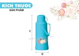 Phích Nước Nóng Hoshi 1L nhựa Tý Liên No.0906