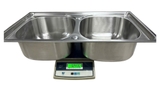 Chậu rửa đúc 2 Hộc Honorcy 7843 (304)
