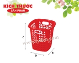 Sọt Cao Trung (loại 2) nhựa Tý Liên No.1321