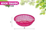Rổ Cải 320 (loại 2) nhựa Tý Liên No.0314