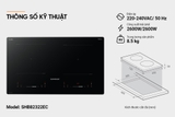 Bếp đôi điện từ Sunhouse SHB82322EC