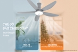 Quạt trần 5 cánh có đèn Sunhouse Apex APF7676G