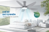 Quạt trần 5 cánh có đèn Sunhouse Apex APF7676G