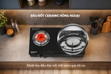 Bếp gas dương hồng ngoại Sunhouse SHB31013-EC