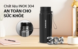 Bình giữ nhiệt Flexi 750 ml Sunhouse KS-TU750FB