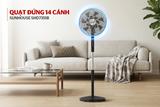 Quạt đứng 14 cánh Sunhouse SHD7351B