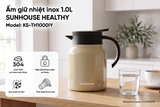 Ấm giữ nhiệt inox 1.0 L Sunhouse Healthy KS-TH1000IY
