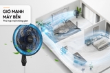Quạt đứng 5 cánh Sunhouse SHD7361B