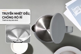 Ấm siêu tốc Inox 2 lớp 2L Sunhouse Mama SHD1379