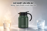 Ấm giữ nhiệt inox 1.0 L Sunhouse Healthy KS-TH1000IG