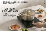 Bếp hồng ngoại cảm ứng Sunhouse SHD6007A