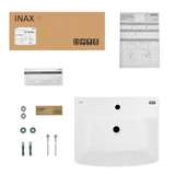 Lavabo chậu rửa mặt INAX AL-312V treo tường chân ngắn