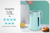 Ấm siêu tốc Inox 2 lớp 1.8L Sunhouse SHD1351