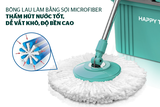 Bộ lau nhà xoay 360 độ Happytime KH-CL330S