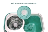 Bộ lau nhà xoay 360 độ Happytime KH-CL330S