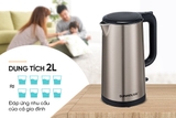 Ấm siêu tốc Inox 2 lớp 2L Sunhouse SHD1396