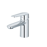 Vòi lavabo chậu rửa mặt Caesar B380CU nóng lạnh kèm nút xả nhấn