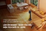Sưởi điện Ceramic Sunhouse SHD7061