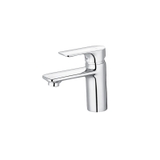 Vòi lavabo chậu rửa mặt Caesar B770CU nóng lạnh kèm nút xả nhấn