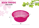 Rổ 385 (loại 2) nhựa Tý Liên No.0328