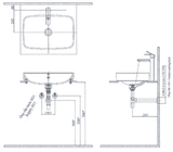 Lavabo chậu rửa mặt INAX AL-299V đặt bàn (AL299V)